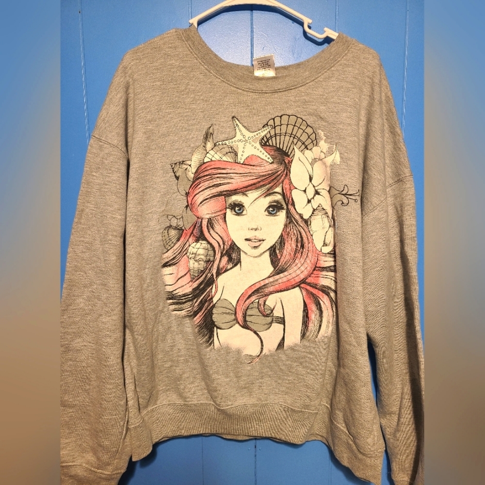 Plus Size Disney Little Mermaid Sweater